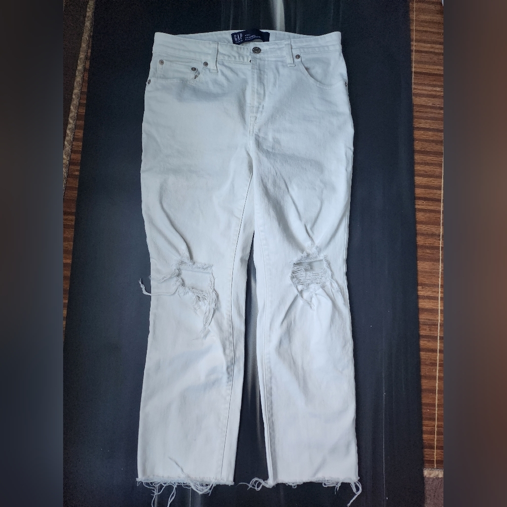 Gap White Jeans